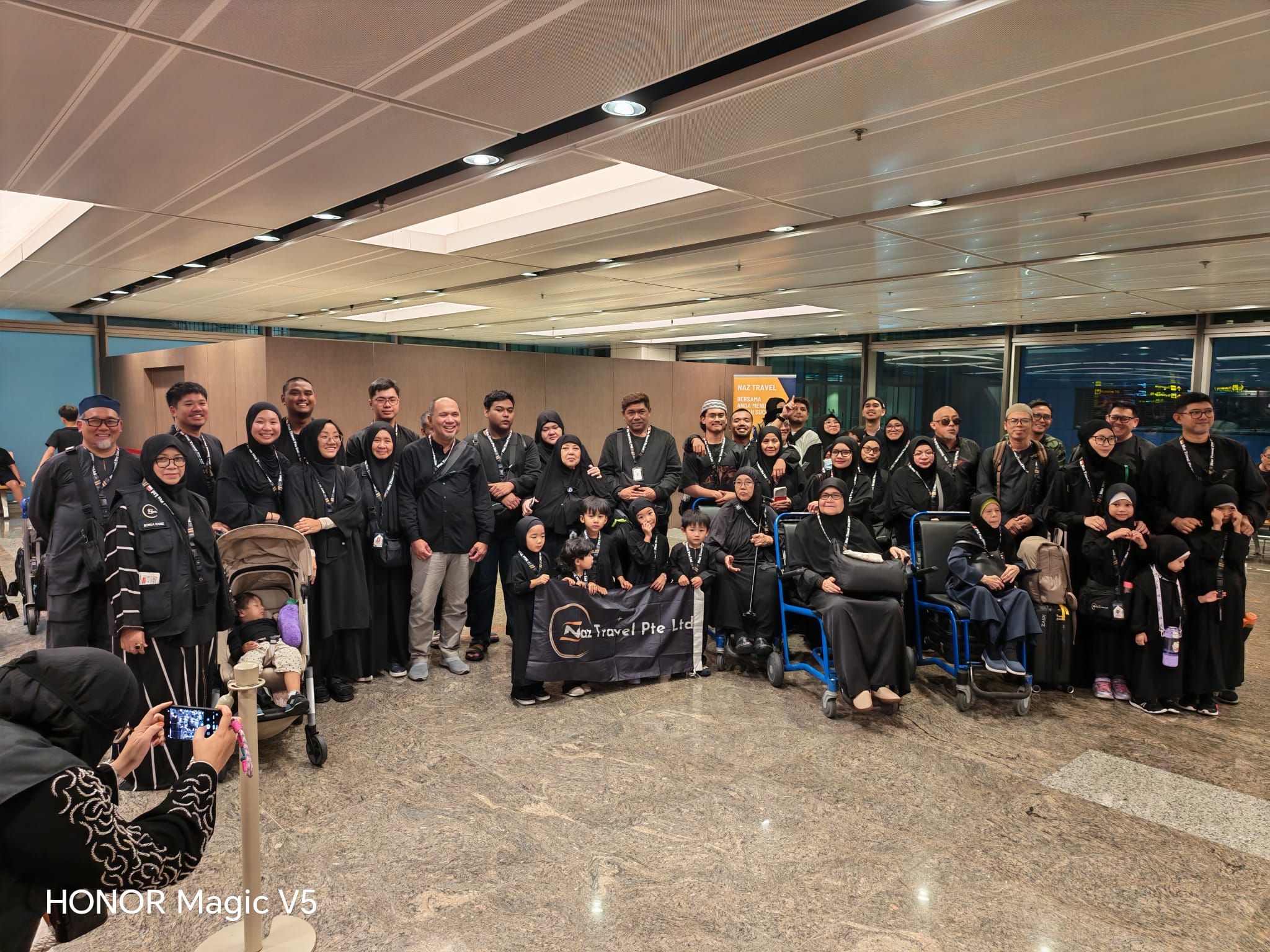 Naz Travel group at Jabal Rahmah